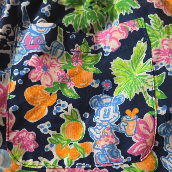 Disney Women's Navy and Multicolor Athletic Shorts - Picture 7 of 10